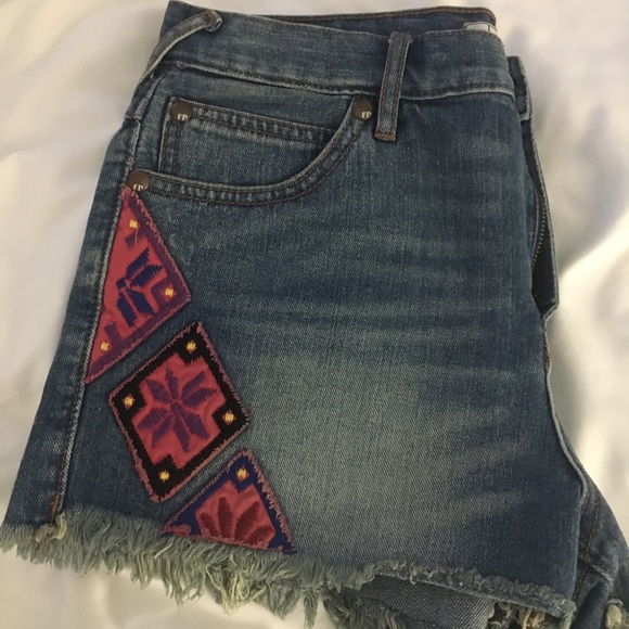 Free People Festival Denim Shorts - Picture 5 of 6